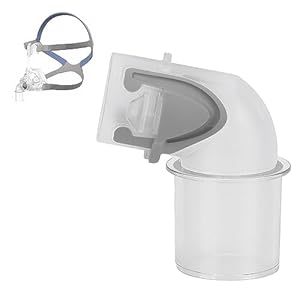 Replacement Elbow Connector for Mirage FX, Replacement Elbow Connector Assembly Accessory Fit for Mirage FX Nasal