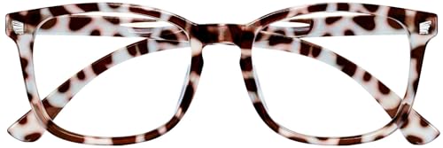 CCVOO - Juego de 3 lentes de lectura de bloqueo de luz azul, gafas de visión anti-headache/brillante/eye Strain Readers Computer Eyeglasses Women/Men (3 Pack Mix,1.75)