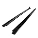 Side Skirts Compatible With 2018-2020 Toyota Camry | V3 Style Side Skirts Extensions Gloss Black Pair PP by IKON MOTORSPORTS | 2005 2006 2007