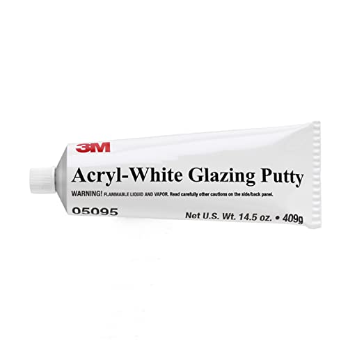 3M Acryl Putty, 05095, White, 14.5 oz, 1 Tube - image 1