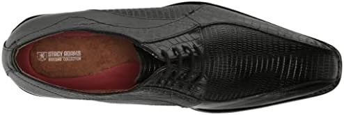 Stacy Adams Men's Turano Bike Toe Oxford, Black, 12 Wide | Image 4