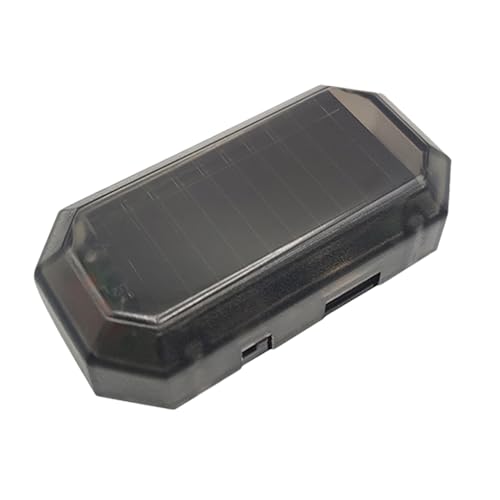 Alarmas de coche falsas, alarmas de coche para robo,Alarma de advertencia de seguridad del vehículo | Luz de seguridad portátil inalámbrica de alta visibilidad con energía solar para camión automático