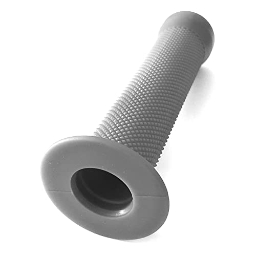 cyclingcolors Bike Handle 130 mm Rubber Quality Texture BMX Freestyle Dirt Diameter 22 mm (Black), 130mm - Image 2