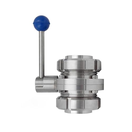 Jeu de papillons SS304 de 45mm en acier inoxydable supérieur durable
