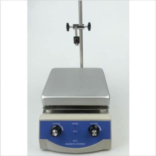 SH-3 Lab Hot Plate Magnetic Stirrer Digital Lab Mixer 17 * 17cm 220V