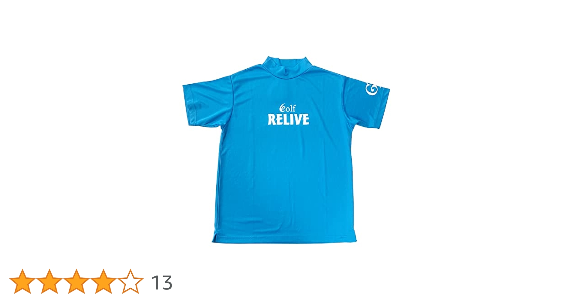 RELIVE正規品 ゴルフ半袖シャツ 青 RELIVE正規品 ゴルフ半袖シャツ 青-现货の通販