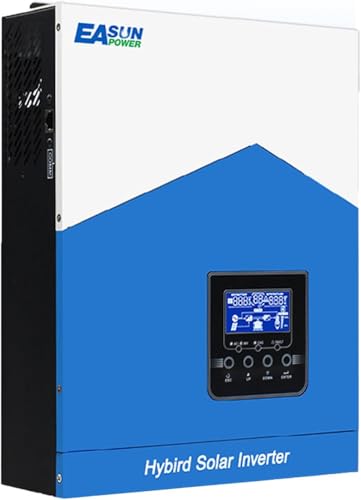 Hybrid Wechselrichter mit 2,2 kVA (1800 W), All-in-One Solar Wechselrichter mit PV 55–430 VDC...