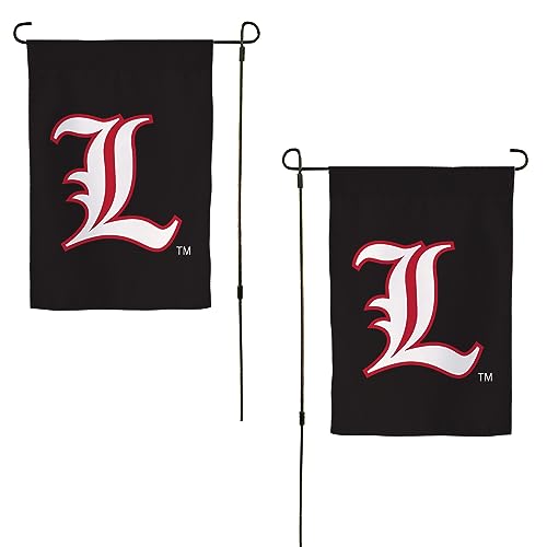 Desert Cactus University of Louisville UL Garden Flag – 19 x 12 inch Louisville Cardinals Banner, For Outdoor Display and Events (Design I)