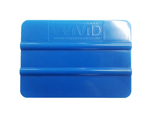 Image of VViViD Blue Handheld Vinyl Wrap Applicator Squeegee