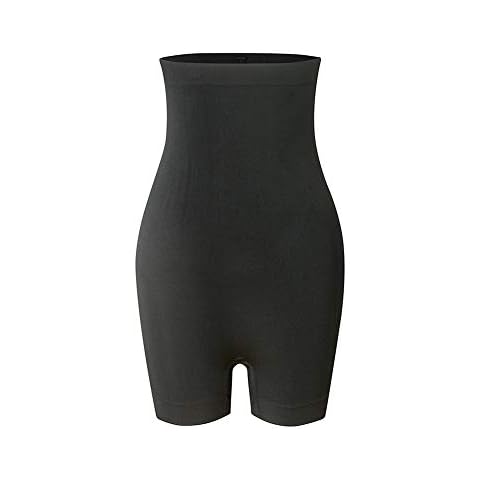KSKshape Tummy Control Slip Shorts Shapewear Seamless Hi-Waist Under Dresses Shorts for Women Black Cover