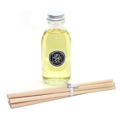 LUXX Creations - Large Luxury Reed Diffuser Refill 150ml & Reeds (Peony & Blush Suede) Peony, Apple, Rose, Plum, Carnation, Jasmine, Violet & Musk Cover