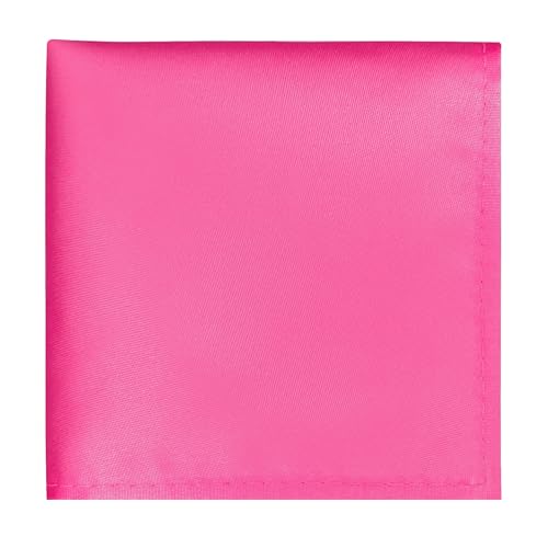 Image of Men's Pocket Square, Solid Color Boys Handkerchiefs for Men Wedding Party