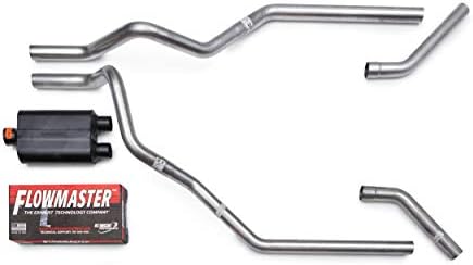 All-Stainless Flowmaster 40 Series Mandrel-Bent Dual Truck Exhaust Kit w/o Tips