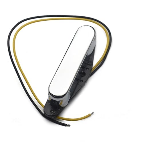 エレキギターピックアップセット エレキギター フロント ピックアップ ネック ピックアップ アイアン シェル クラシック ピックアップ ギター ピックアップ アクセサリー(Silver)