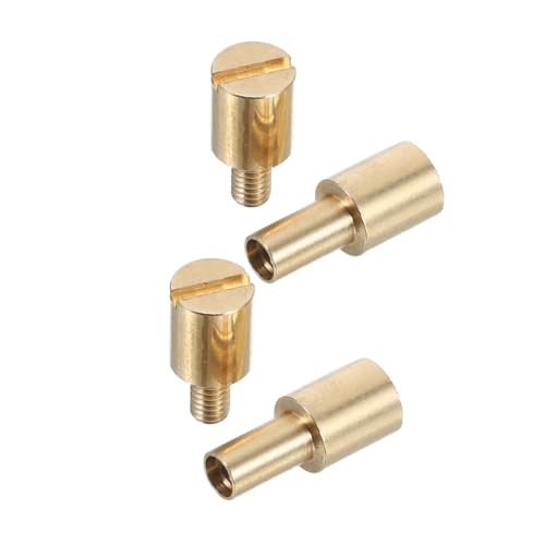 KICHOUSE 2pcs DIY Knife Handle Fasteners Rivets: Cutlery Chef Knives Fixing Tools Screw Fastener Nut For Repair Assembly Outdoor And Kitchen Use