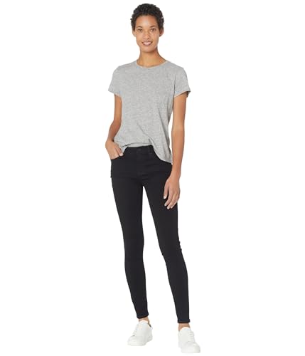 Liverpool Abby Skinny Jeans in Black Rinse