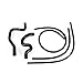 Mishimoto MMHOSE-GMT-84 Replacement Coolant Hose Kit, Compatible With GM Trucks with 5.0L/5.7L V8 1984-1987