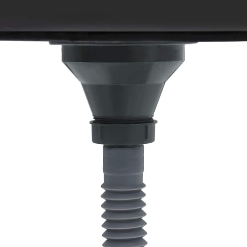 Évier évacuation en forme de X en inox résistant pour cuisine