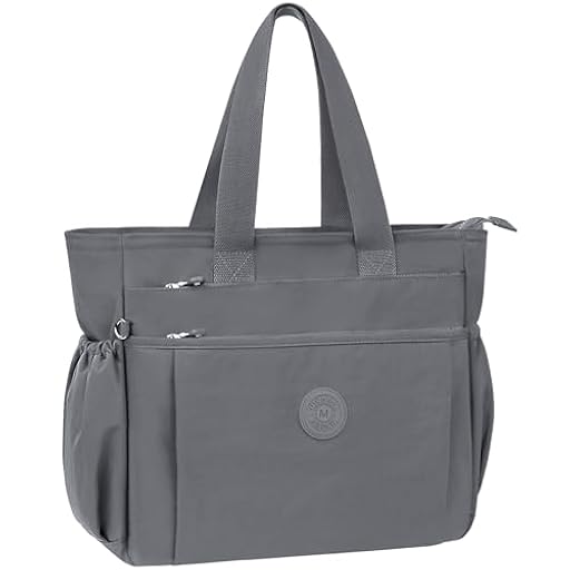 WACCET Bolso Bandolera Mujer, Grande Tote Bag en Nylon Impermeable con Múltiples Bolsillos Bolso Shopper Ligero y Casual Bolso Universidad Mujer para Viajes, Trabajo, Escuela | Ya disponible en tu tienda friki favorita! En mundofriki.es!