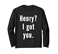 Henry? Ti ho preso. Maglia a Manica