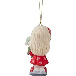   Precious-Moments-2024-Collector-Little-Girl-Ornament-Have-Yourself-A-Merry-Little-Christmas-Dated-2024-Girl-Bisque-Porcelain-Ornament-Holiday-Decor-Gifts