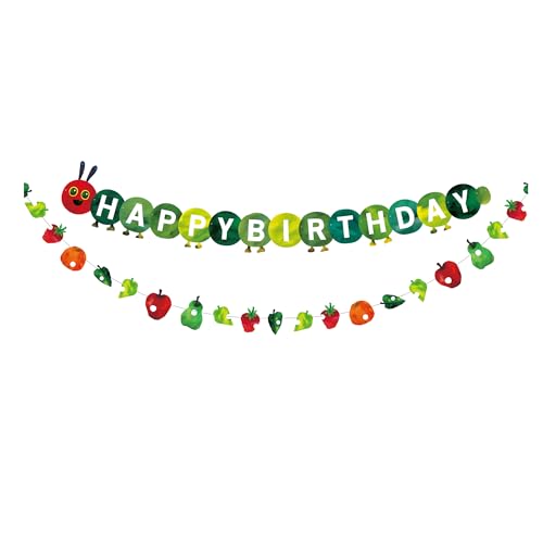 Cheerland Hungry Theme Caterpillar Happy Birthdayoi[ t[cK[h 1΂̒ap nC`FA  ۈ牀 }CXg[ ʐ^ wi Xg[[ubN p[eB[ fR[Vpi 2