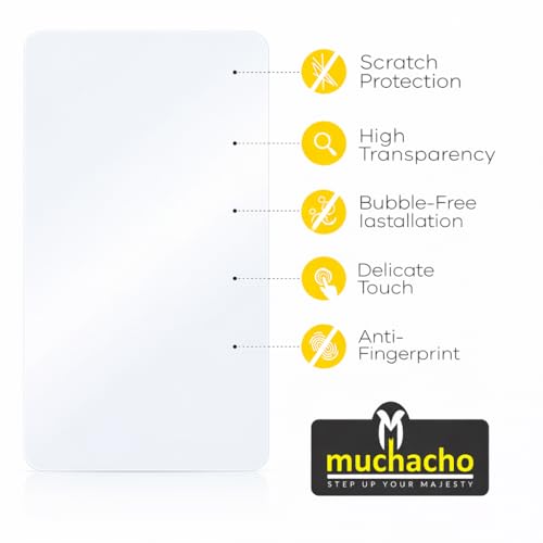 Image of Muchacho Screen Protector Screen Guard for Electric scooter Ather 450x (Not a Tempered Glass) with Easy Installation Kit (Matte Finish)