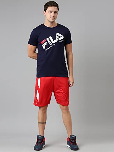 Image of FILA Men's Solid Straight T-Shirt