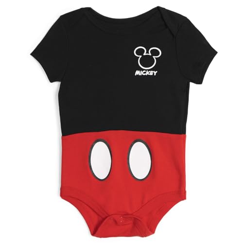Disney Baby 5 Pack Bodysuits Newborn to Infant Sizes (Newborn - 24 Months)