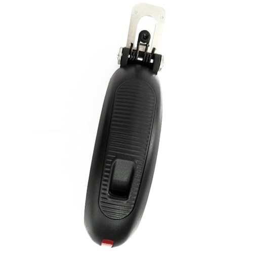 ARMYJY Guardabarros delantero y trasero de plástico para Ninebot para scooter eléctrico ES1 ES2 ES3 ES4 - 20 x 6 x 6,5 cm delantero/30 x 9 x 6 cm trasero, color negro