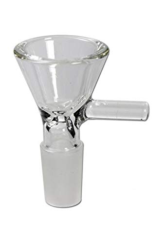 bong-discount Bong-Zubeh?r: Wasserpfeifen-Kopf, Glas-Kopf, Steckkopf konisch | NS 14 (14,5 mm) | BOROSILIKATGLAS, klar…