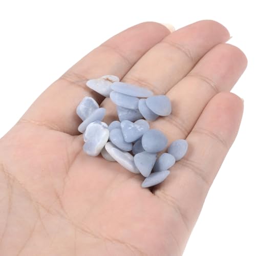 Image of 100 grams Small Tumbled Chips Polished Crushed Stone Crystal Healing Embellishments
