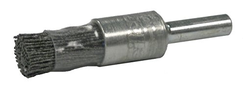 Image of Weiler 86099 3 /8 inch Burr-RX Coated Cup End Brush, .043 /120CG Crimped Fill, Made in the USA (Pack of 10)