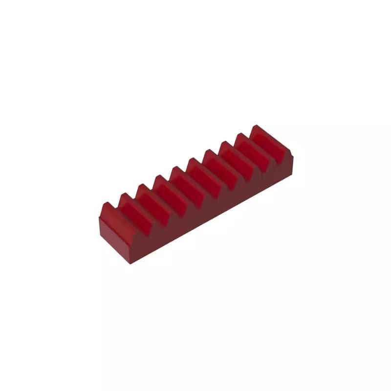 XYEIUGO GDS-1171 3743 Gear Technic Gear Rack 1x4, Dark Red, 50 PCS โ image 1