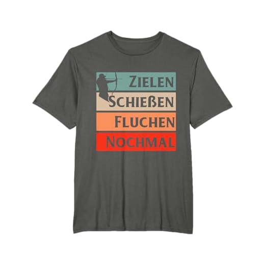 Bogenschießen Geschenk Bogen Pfeil Männer Schützenverein T-Shirt