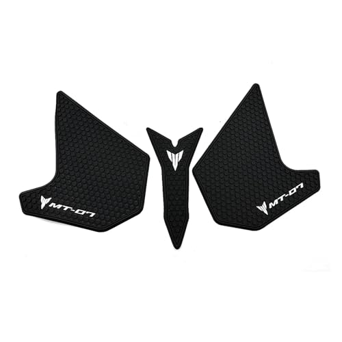 Autocollant réservoir MT07 FZ07 protection grip genou traction pad moto 2018 2019 2020