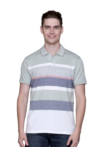Image of SANE ORIGINALS Polo T-Shirt for Men with Pocket || Striped Polo for Men