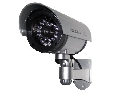 FINTA TELECAMERA IMPERMEABILE CON VISORI NOTTURNI E LED DI OPERATIVITA