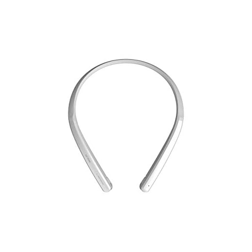 LG Tone HBS-XL7W Écouteurs sans Fil Bluetooth 5.0, Charge Rapide, Double Microphone et Bouton d'assistance Google Blanc