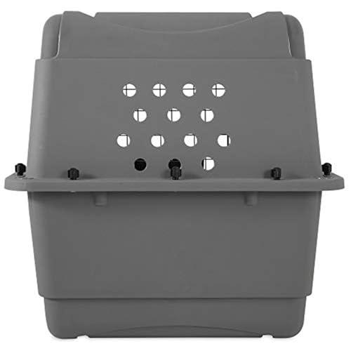 Petmate 00200 Transportin Sky Kennel 28, 71,12 L x 52,07 B x 54,61 H cm, Grau