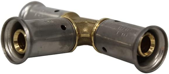 HENCO 9P-161616 Multilayer Brass Crimp T-Piece 16 x 16 x 16