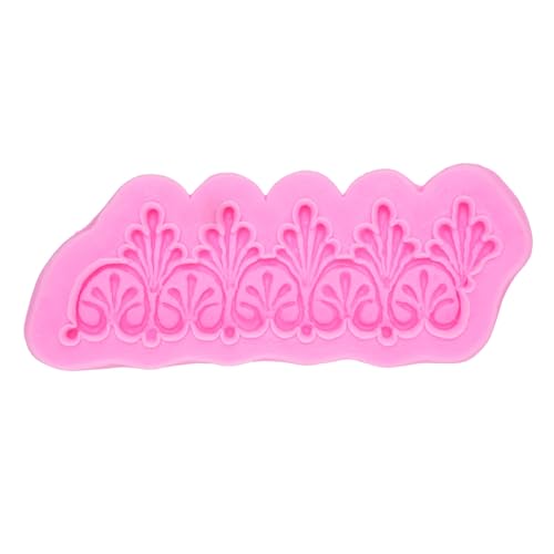Moldes de Silicona en Relieve Moldura de Fondant en Relieve Moldura de Pastel en Relieve de Grado Antiadherente de Alimentos para Arcilla de Resina de Caramelo de Chocolate con
