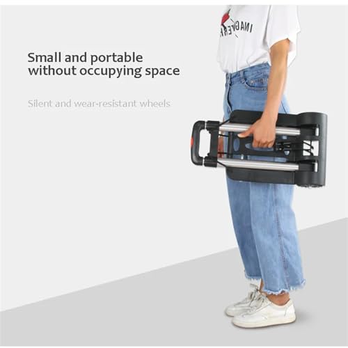 Carretilla Plegable de Mano 4 Ruedas para Carga miniatura 6