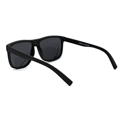 SA106 Polarized Mens Oversize Hipster Horn Rim Plastic Sunglasses4