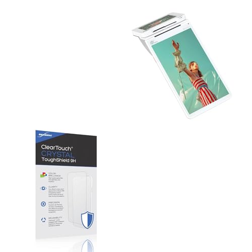 BoxWave Screen Protector Compatible With PAX E600 Mini - ClearTouch Crystal ToughShield 9H (2-Pack), Clear 9H Tough Flexible Film Screen Protector