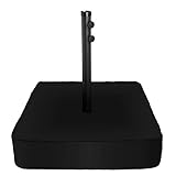 CHOICEHOT Patio Umbrella Base Heavy Duty Up to 176 lbs Outdoor Umbrella Stand Steel Frame 2 Oxford Sand Bags Patio Umbrella Stand Base - Black