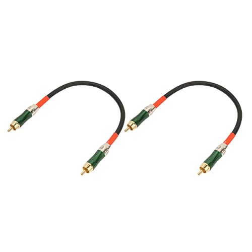 XUXHOU Ein Premium -Kabel, 2 Doppel -Doppel Screen PCs mit Einem Kabel Adapter für den Digitalen Subwoofer Sound (#4)