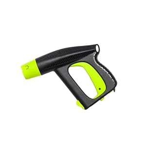 AVA High-Pressure Short Gun with Zero Force Trigger Technology, Replacement Jet Washing Pistol for Car Cleaning, Garden, Foam Spray, Stainless Steel