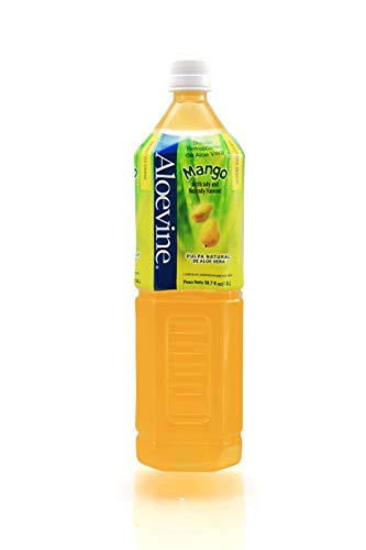 ALOEVINE Aloe Vera Drink 50.7 oz. 6 Pack (Mango)