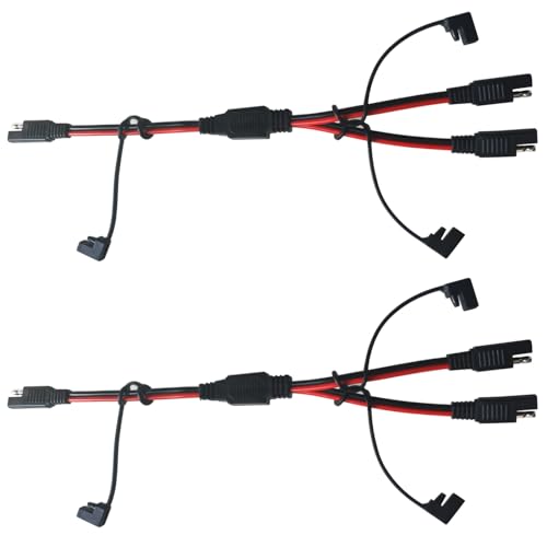 ★ Alta qualità: il cavo SAE è realizzato in puro filo di rame 12AWG, più spesso, flessibile e durevole, che garantisce una trasmissione più stabile.